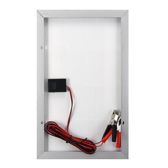 10W Solar Panel 12V Trickle Charger Battery Charger Kit with 100A Controller