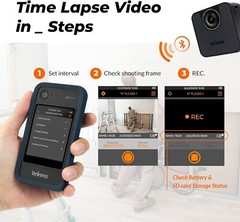 Brinno BCC200-BLE+ ASP1000-P+ ATH2000 Time Lapse Camera Controller Bundle