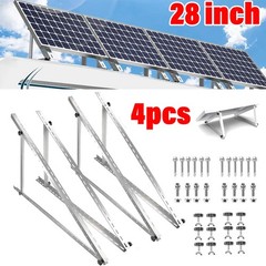 Adjustable Solar Panel Tilt Mount PV Brackets for Any Flat Surface RV Roof Boat