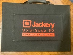 Jackery Solar Saga 60 solar panel for powering portable battery read description