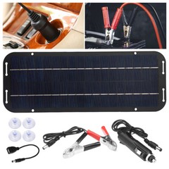6W Solar Charger Kit – Charge Phones/Tabs, Camping & Emergency Power