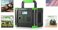 Versatile 288Wh Portable Power Station – Fast Charging, 8 Outputs for All Needs