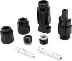 25Pairs / 50PCS Solar Connectors – Male & Female IP67 Waterproof Connector (25 P