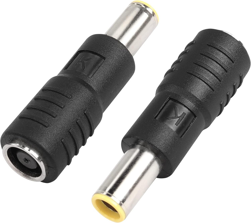 PNGKNYOCN DC 8MM Coupler Male to Female,Dc7909 Power Connector Converter Plug fo