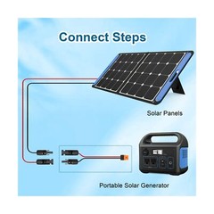 Solar to XT60i Cable 10AWG – 100FT Solar Panel to XT60i Adapter Connector XT6…