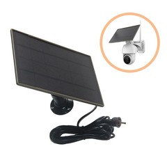 Waterproof 5V Solar Panel For Outdoor Camera 6000mAh Rechargeable Charger
