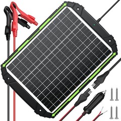 Sun Energise 25W 12V Solar Powered Battery Charger Maintainer