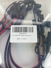 6PCS SAE Connector Extension Cables 12V Battery Charger Leads Wiring Set