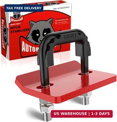 AUTORACCOON Hitch Tightener Anti-Rattle Clamp – Heavy Duty Hitch Stabilizer for