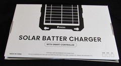 New POWOXI 7.5W 12V Solar Battery Trickle Charger Maintainer Waterproof Sealed