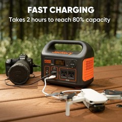 Compact Explorer 300 Power Station: Safe, Silent Power for Travel & Blackouts