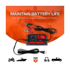 XC400 Xtreme Charge 4 AMP Smart Battery Charger Maintainer, Trickle Charger |…
