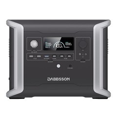 Dabbsson DBS1300 Portable Power Station 1330Wh 1200W Solar Generator for Outdoor