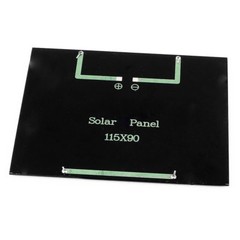 1.5W 12V Solar Panel DIY Small Cell Battery Module Epoxy Charger + Welding Wire