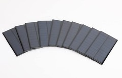 Micro Solar Panels W/ Wire 5PCS 5V 200mA Photovoltaic Solar Cells Kit