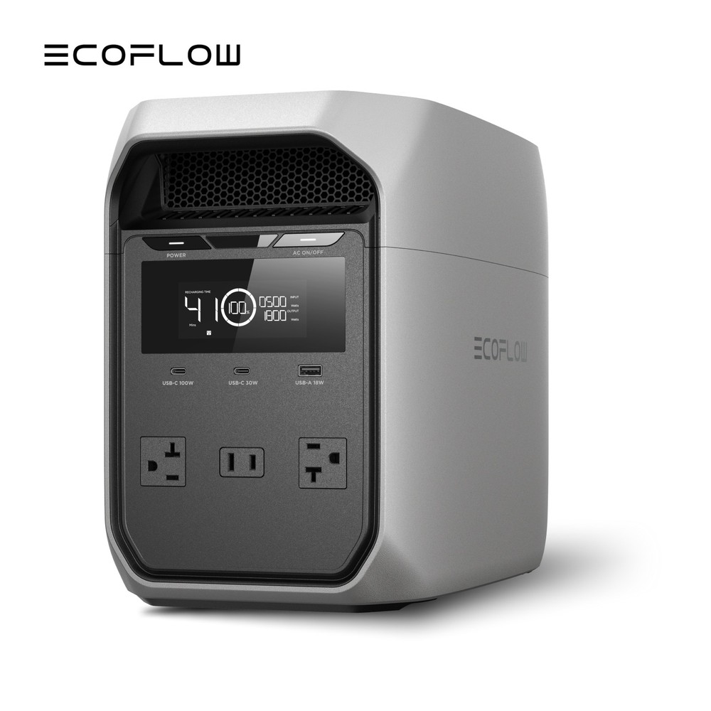 EcoFlow DELTA 3 Classic 1024Wh 1800W Portable Power Station LiFePO4 Battery