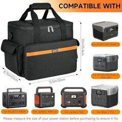 Carrying Case Compatible with Jackery Explorer 1000 Medium(Fits 1000 V2 )