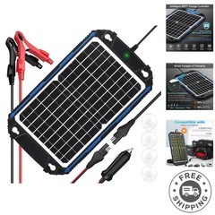 Optimal Performance 12W 12V Solar Charger with High Efficiency & Durability