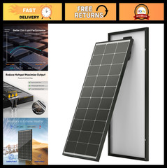 100W Solar Panel 12V N-Type 16BB High Efficiency PV Module for Off-Grid Systems
