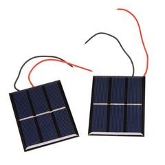 2 pcs 1.5V 400mA 80x60mm Micro- Solar Cells For Solar Panels – DIY5229