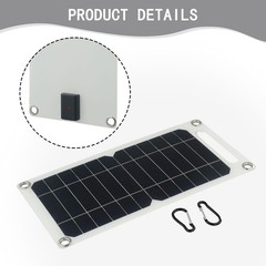 10W 5V Flexible Solar Panels For Mobile Phone Chargers And Outdoor Solar Kits