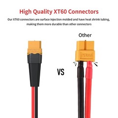 10AWG 2FT XT60 Extension Cable 2 6 10 20 35 50 75 100FT XT60 Female to Male C…