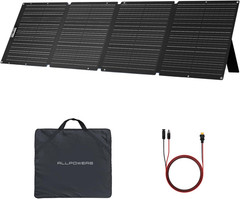 200 Watt Portable Solar Panel SE200, 25% High Efficiency Foldable Solar Charger,