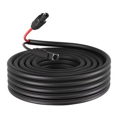 30ft 10AWG Solar Extension Cable, Tinned Copper, IP67 Waterproof, MC4 Connectors
