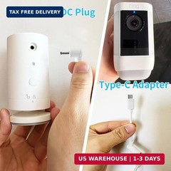 Ring Camera Solar Panel, Compatible with Ri ng Stick Up Cam Battery, Ring Spotli