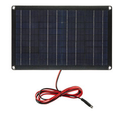 Auto Solar Battery charger 10 Watt 12V Trickle Charger IP67 Waterproof Car Motor