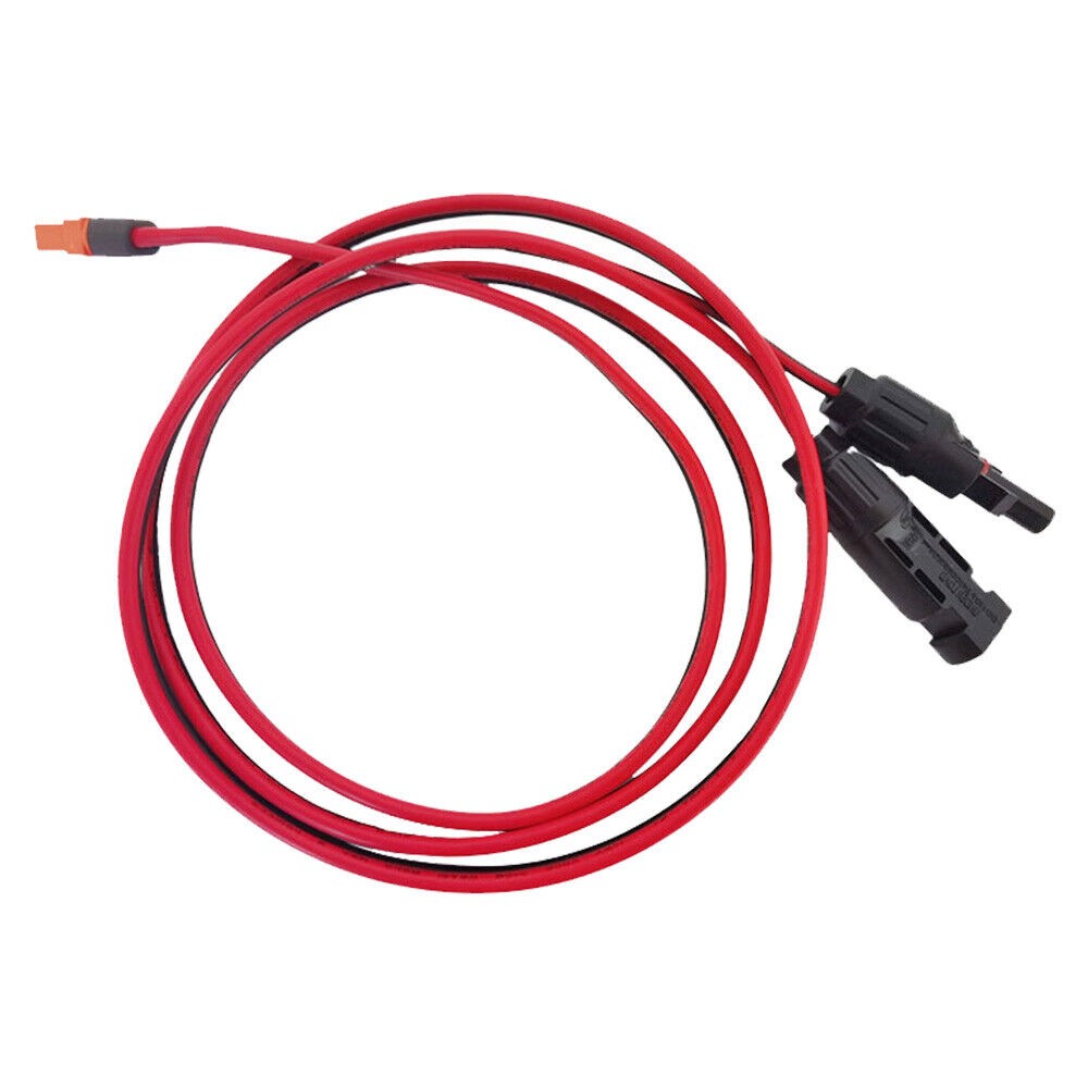 Solar Connector to XT60i Adapter Cable Panel XT60i-F Extension 12AWG 150CM