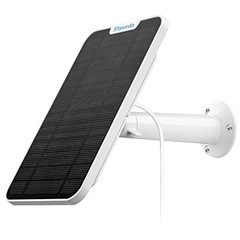 4W Solar Panel Charger for Outdoor Security Camera, 13.1ft Waterproof Cable, IP6