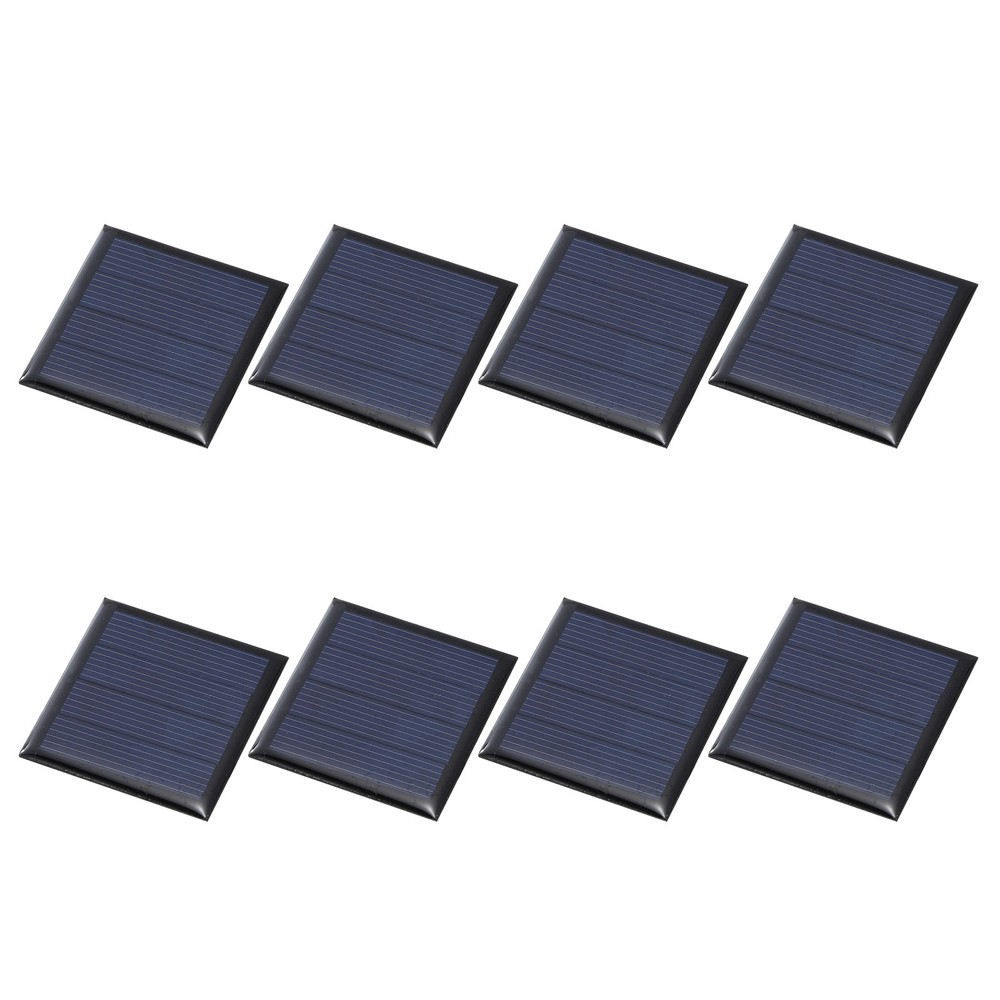 8pcs Mini 2V 0.22W 110mA Solar Panels for Photovoltaics