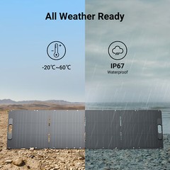 Dabbsson Power Station 2150Wh Solar Generator+210W Solar Panel For Power Outage