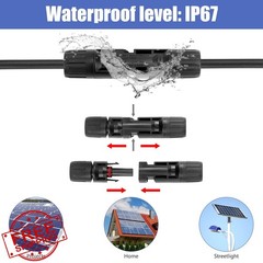 PRECIHW Solar Panel Connectors 40PCS 2 Pack Wrench