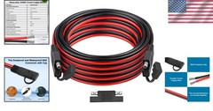 10AWG SAE Extension Cable – 25FT Tinned Copper