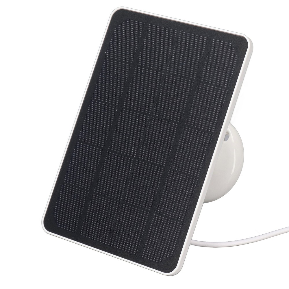Solar Panel 4W Battery Charger Micro USB Camera Charging Solar Panel White