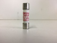 (3) QTY MERSEN DCT10-2 10 amp Solar Fuse Photovoltaic 10Amp 1000VDC (10×38)mm
