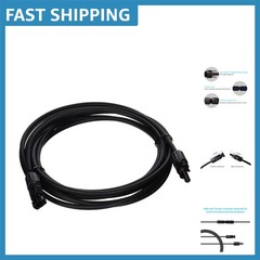 Versatile 15FT Weather-Resistant Solar Extension Cable for Efficient Power Setup