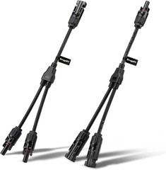 Waterproof Y Branch Parallel Solar Connectors for Efficient Panel Connections