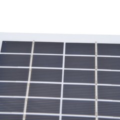 2 Pcs Monocrystalline Solar Plate Lightweight For Indoor And Outdoor Use