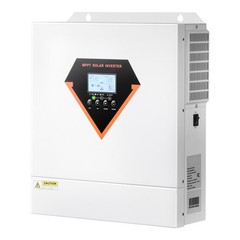 3000W Hybrid Solar Inverter, 24V to 110/ 120V AC, Pure Sine Wave with MPPT