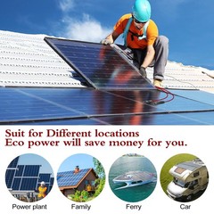 BeideLt Solar Panel Extension Cable Kit – 10AWG (6mm) Weatherproof Tinned Copper