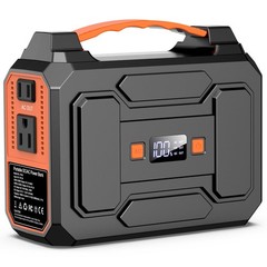 Portable Power Station Bank 146Wh 200W Peak(100W Rated), Solar Powered Power …