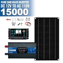 15000W All-in-One Solar Power Kit | 800W Panel + 100A Controller + Inverter