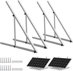 ECO-WORTHY 2-Pack 45 inch Adjustable Tilt Solar Panel Mount Brackets 100-400W