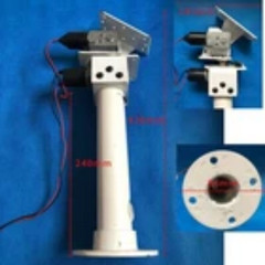 DC Dual-axis Gimbal For Solar Tracking Monitor Large Load High Torque X/ Y-axis