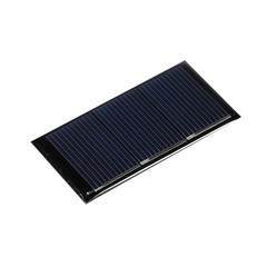 Pack of 10 Mini Solar Panel Cell 1.5V 160mA 0.24W 60mmx30mm for DIY Project