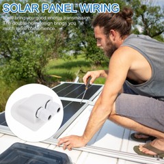 RV Roof Entry Gland Solar Cable Camper Project Panel Wiring Accessory