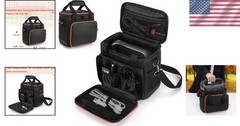 Waterproof Nylon Travel Bag for Jackery Explorer 160/240/300 – 3 Compartments